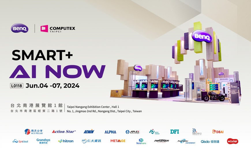 BenQ Group : 2024 COMPUTEX Taipei Together with 20-plus companies, BenQ Group creates the 2.0 Green Expo